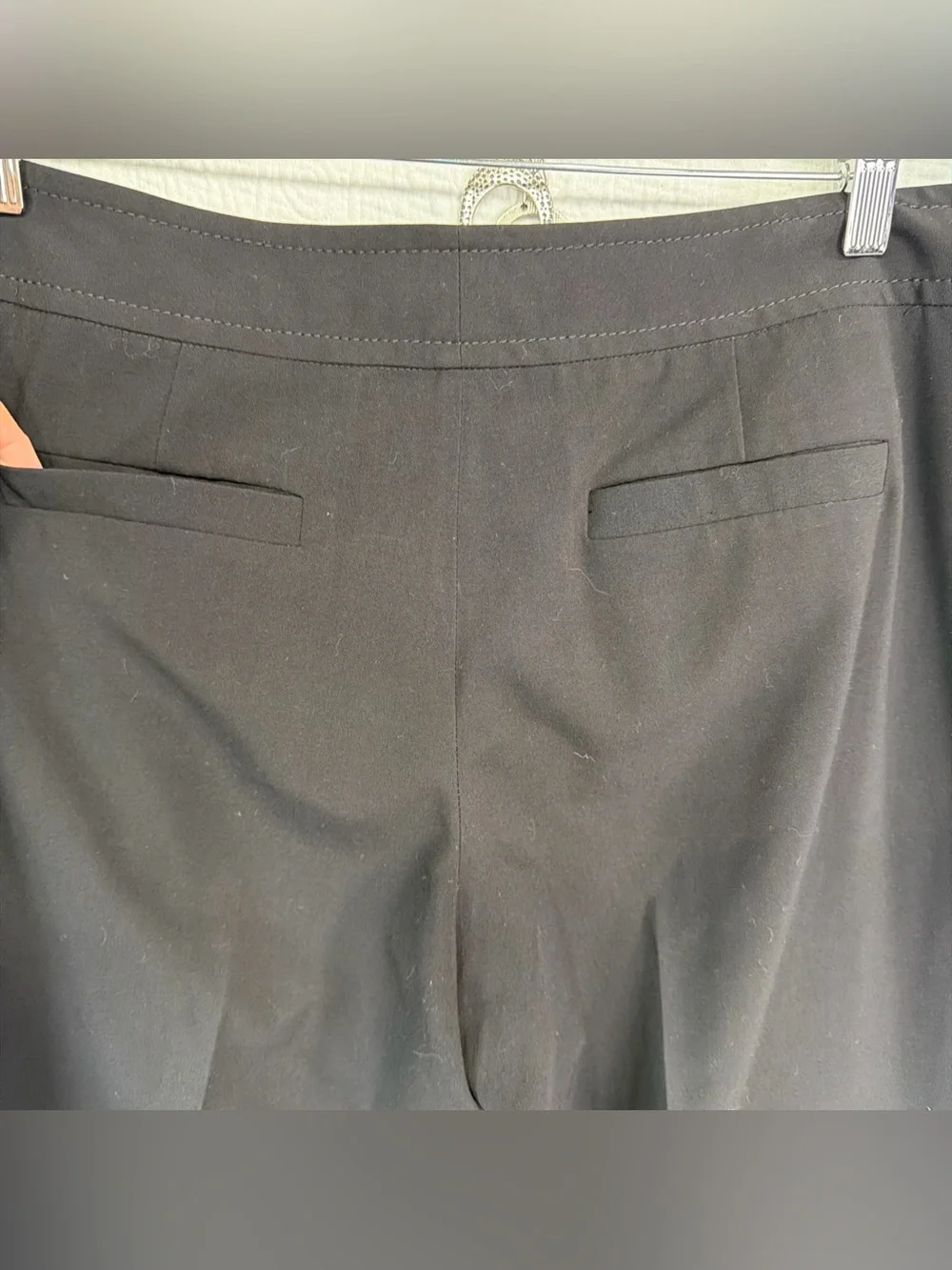 The Limited Cassidy Wide Leg Dress Pants Size 10 Black Trousers Slacks Office - Picture 14 of 16